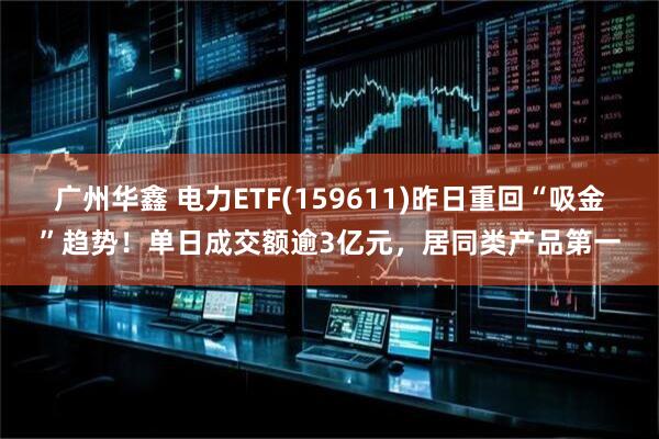 广州华鑫 电力ETF(159611)昨日重回“吸金”趋势！单日成交额逾3亿元，居同类产品第一